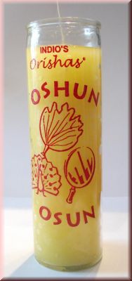 Glaskerze Oshun
